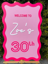 Load image into Gallery viewer, Birthday Party Sign