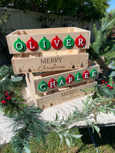 Load image into Gallery viewer, Christmas Crates - Personalised