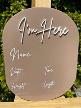 Load image into Gallery viewer, Pregnancy Announcement Plaque