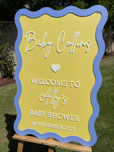 Load image into Gallery viewer, Baby Shower Sign - Baby Collins