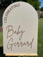Load image into Gallery viewer, Baby Shower Sign - Celebrating