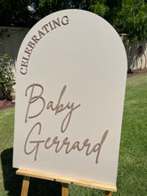Load image into Gallery viewer, Baby Shower Sign - Celebrating