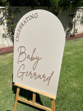 Load image into Gallery viewer, Baby Shower Sign - Celebrating