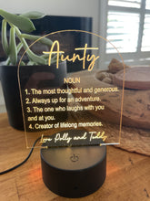 Load image into Gallery viewer, Quote Night Lights