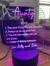 Load image into Gallery viewer, Quote Night Lights