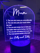 Load image into Gallery viewer, Quote Night Lights