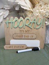 Load image into Gallery viewer, First/Last Day Mini School Board | Hooray