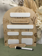 Load image into Gallery viewer, First/Last Day School Board | Arch with Blank Name
