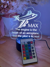 Load image into Gallery viewer, Kids Night Light - Aeroplane