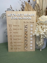 Load image into Gallery viewer, Let's Get Ready For School Checklist