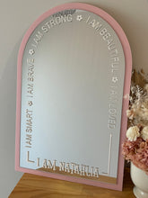 Load image into Gallery viewer, Affirmation Arch Mirror
