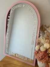 Load image into Gallery viewer, Affirmation Arch Mirror