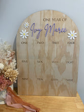 Load image into Gallery viewer, First Year Photo Board