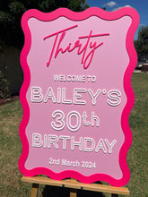 Load image into Gallery viewer, Birthday Party Sign - Thirty