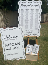 Load image into Gallery viewer, Seating Chart - Please Find Your Seat