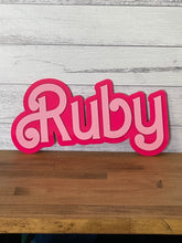 Load image into Gallery viewer, Kids Name Sign - Double Layer