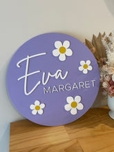 Load image into Gallery viewer, Kids Name Sign - Daisy