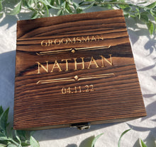 Load image into Gallery viewer, Whisky Glass & Stone Wedding Set