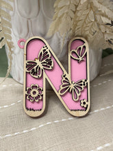 Load image into Gallery viewer, Butterfly Themed Letters
