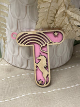 Load image into Gallery viewer, Unicorn Themed Letters