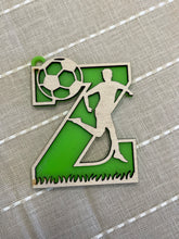 Load image into Gallery viewer, Soccer Themed Letters