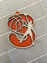 Load image into Gallery viewer, Basketball Themed Letters