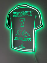 Load image into Gallery viewer, Sports Jersey LED Light Mirror