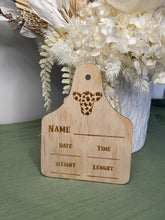 Load image into Gallery viewer, Newborn Announcement Plaque