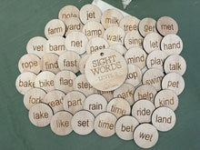 Load image into Gallery viewer, Wooden Sight Words Bundle