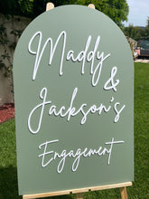 Load image into Gallery viewer, Engagement Party Sign - Maddy