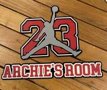 Load image into Gallery viewer, Kids Name Sign - Jordan
