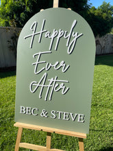 Load image into Gallery viewer, Engagement Party Sign - Happily Ever After