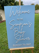 Load image into Gallery viewer, Baby Shower Sign