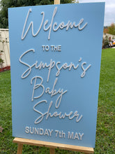 Load image into Gallery viewer, Baby Shower Sign