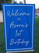 Load image into Gallery viewer, Birthday Party Sign