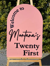 Load image into Gallery viewer, Birthday Party Sign - Welcome To