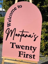 Load image into Gallery viewer, Birthday Party Sign - Welcome To
