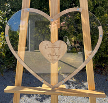 Load image into Gallery viewer, Heart Shaped Guest Book