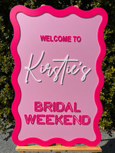 Load image into Gallery viewer, Hen's Party Sign - Bridal Weekend