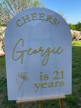 Load image into Gallery viewer, Birthday Party Sign