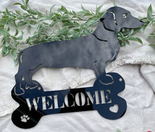 Load image into Gallery viewer, Dachshund Welcome Signs