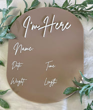 Load image into Gallery viewer, Pregnancy Announcement Plaque