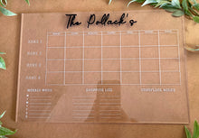 Load image into Gallery viewer, Family Monthly Planner