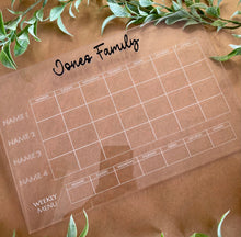 Load image into Gallery viewer, Family Monthly Planner