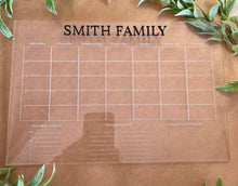 Load image into Gallery viewer, Family Monthly Planner