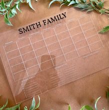 Load image into Gallery viewer, Family Monthly Planner