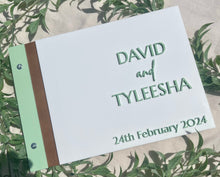 Load image into Gallery viewer, LUXE Acrylic Guest Book