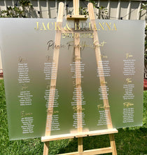 Load image into Gallery viewer, Table Seating Chart