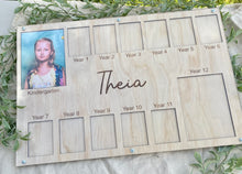 Load image into Gallery viewer, School Years Photo Board