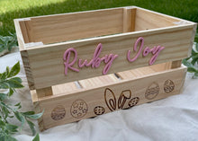 Load image into Gallery viewer, Easter Crate | Acrylic Name